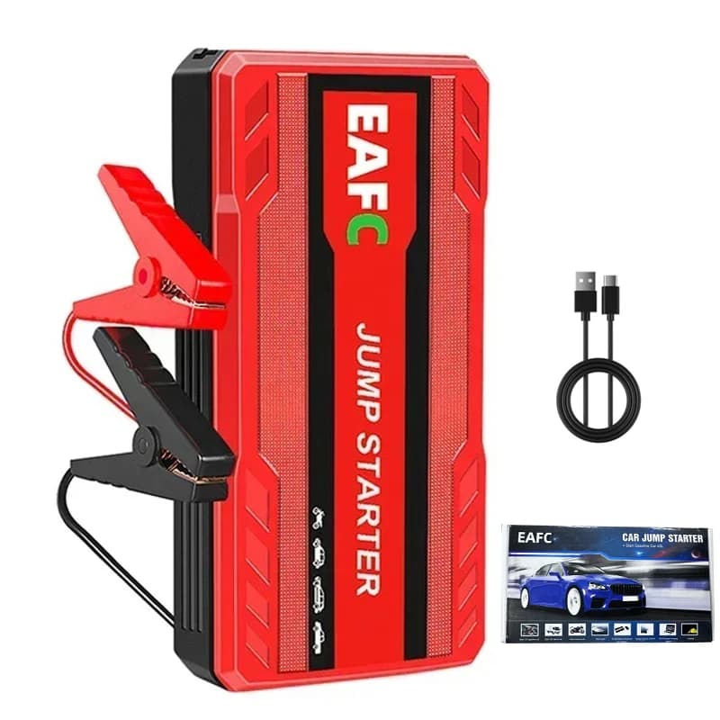 EAFC 600A Car Jump Starter New Upgrade Battery Power Bank for Car Starter Portable Emergency Booster 12V Auto Starting Device