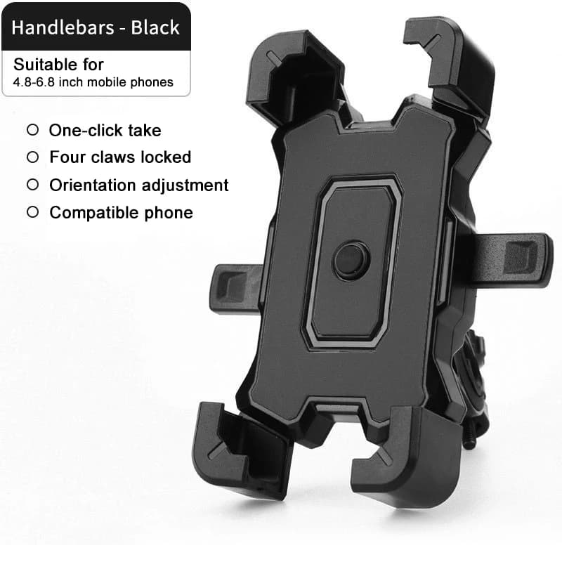 Universal Bike Phone Mount, 360° Rotatable Road Bike Navigation Holder