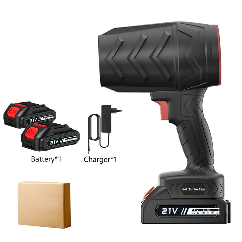 Electric Turbo Fan Blowers 120km/h 36000rpm Powerful Fan Cordless Jet Fan Snow Leaf Dust Air Blowing Tool for 21V Battery