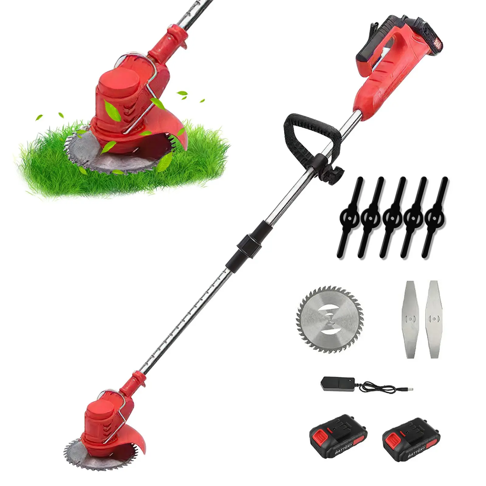 Electric Lawn Mower 18000 Grass Trimmer Length Adjustable Garden Power Tool Garden Lawn Trimming Pruning Tools #20