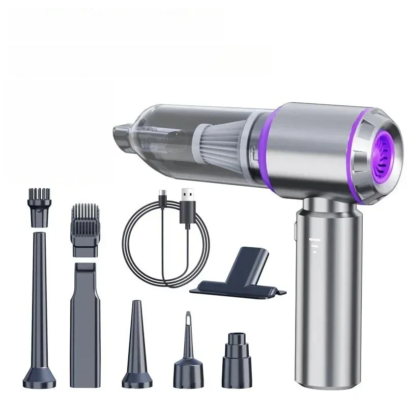 30000PA Brushless Vacuum Cleaner Cordless Brushless Motor | Handheld | 4-In-1 | Suitable for Cars, Homes, Offices, and Camping