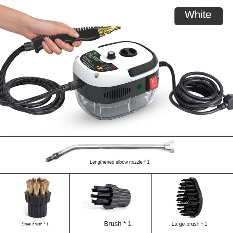 2500W Steam Cleaner High Temperature Sterilization Pressure Jet Washer Machine for Home Car Kitchen Air Conditizer 220V EU Plug