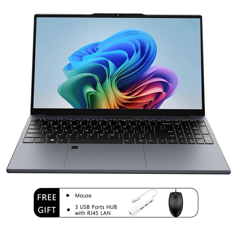 15.6" Portable Laptop SSD Intel i7-6500U 16GB Ram 1TB /512GB Windows 11 Notebooks Gamer Office Backlit Fingerpri Wifi Computer
