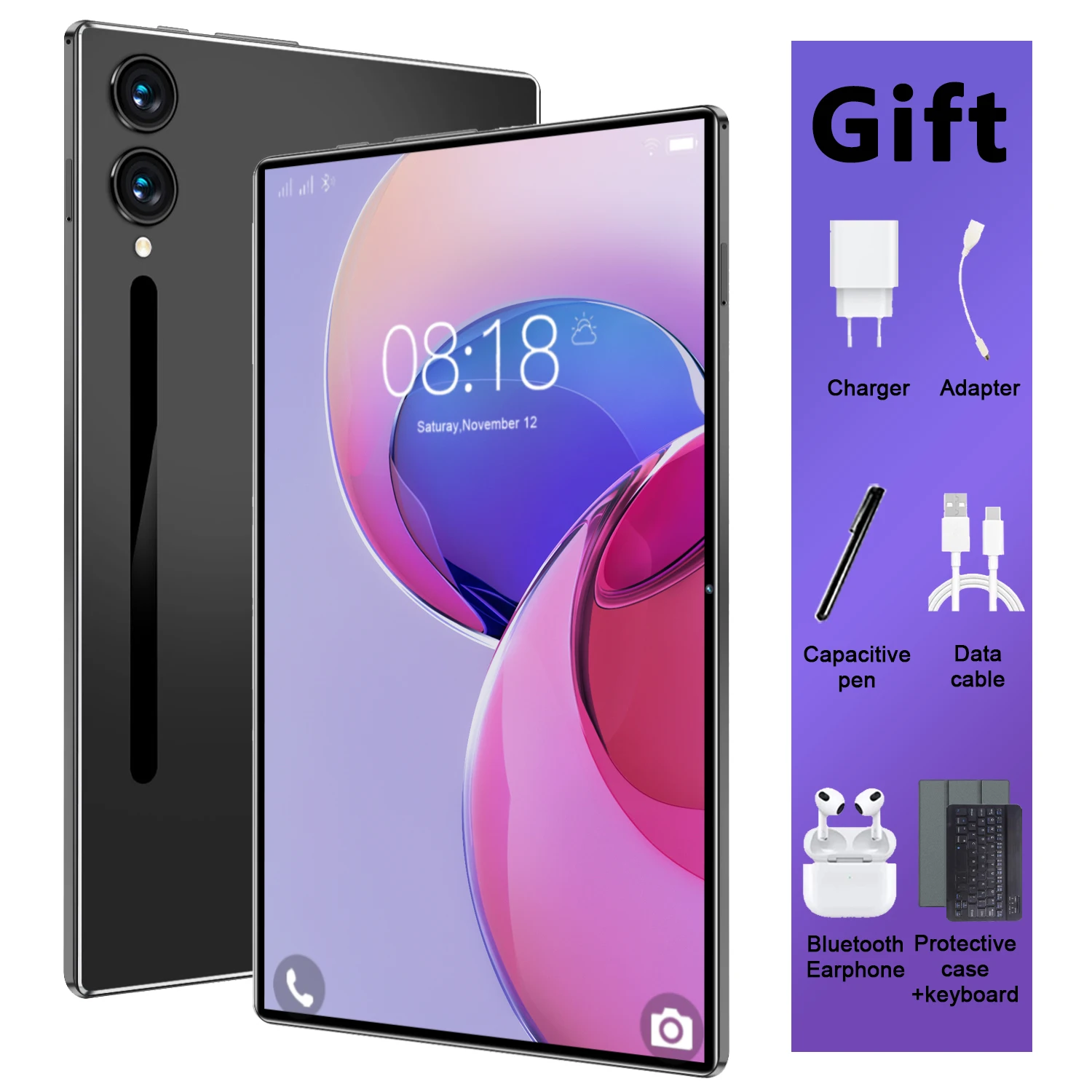 16GB+1T  10.36 inch HD 4K Global Version Original New Pro Tablet  Android 13 20000mAh 5G Dual SIM Bluetooth WiFi GPS Tablet