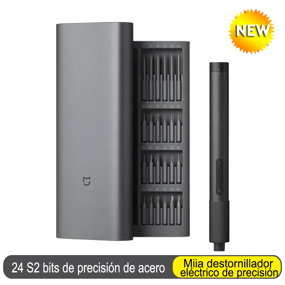 Mijia Electric Screwdriver Kit MI Precision Equipment Repair Tools Multi-speed Adjustable Rechargeable Magnetic Box Pad