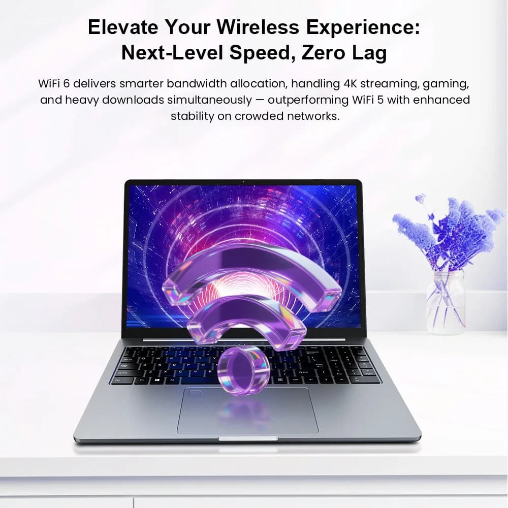 Ninkear A15 Pro Portable Laptop 16 Inch 2.5K 120Hz IPS Display AMD Ryzen 5 5500U Gaming Office Notebook 16GB DDR4 1TB SSD AMD Radeon Graphics Windows 11 WiFi6 Bluetooth5.2 Fingerprint Unlock Full Feature Type-C USB3.0 HDMI Micro SD 3.5mm Audio Jack