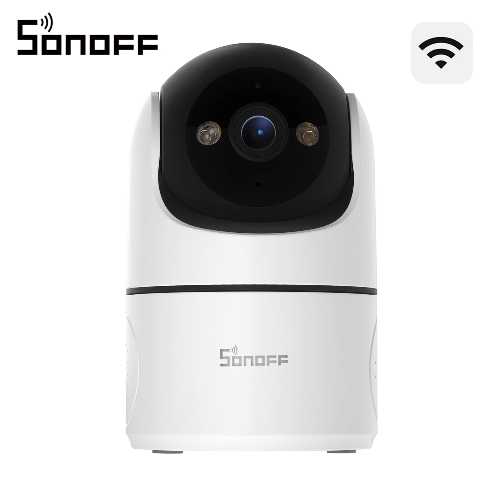 SONOFF CAM Pan-Tilt 2 Smart Indoor Home Security Camera Night Vision 360° Panoramic Human Detection & Motion Detection via Alexa