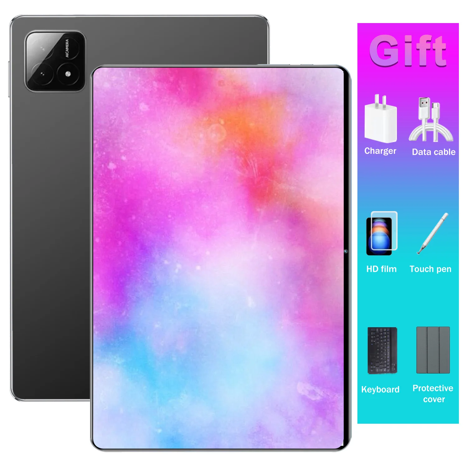 5G 2026 New Global Version 10.36 Inch Tablet Android 16GB Ram 1TB Rom Android 13.0 Dual SIM 10 Core Bluetooth Tablet PC Network GPS WPS Office