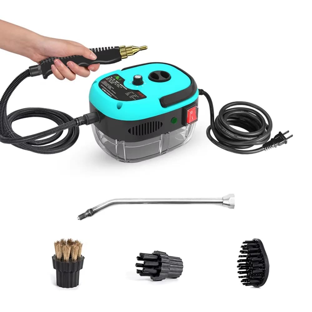 2500W Steam Cleaner 220V EU Plug High Temperature Sterilization Pressure Jet Washer Machine for Home Car Kitchen Air Conditizer