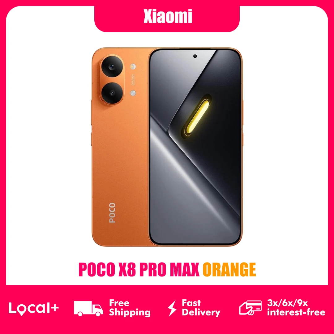 POCO X8 Pro MAX 5G 12GB 256GB 512GB NFC Smartphone Dimensity 9500s 8500mAh  50MP OIS Camera