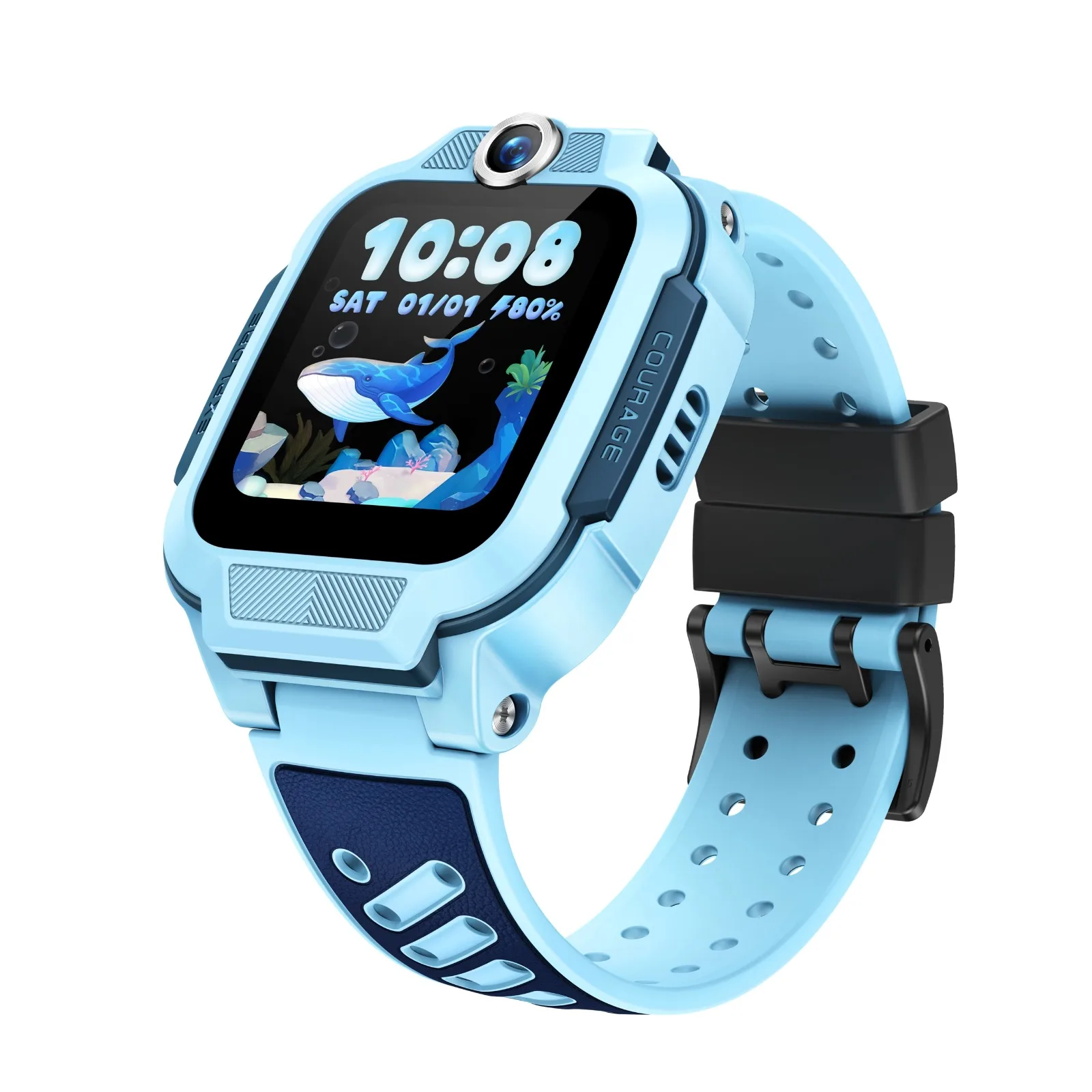 imoo Z3 Kids Smart Watch, GPS Tracker 4G Video Call, 1.5" HD Screen IP68 Waterproof, School Mode SOS, Children Phone Watch