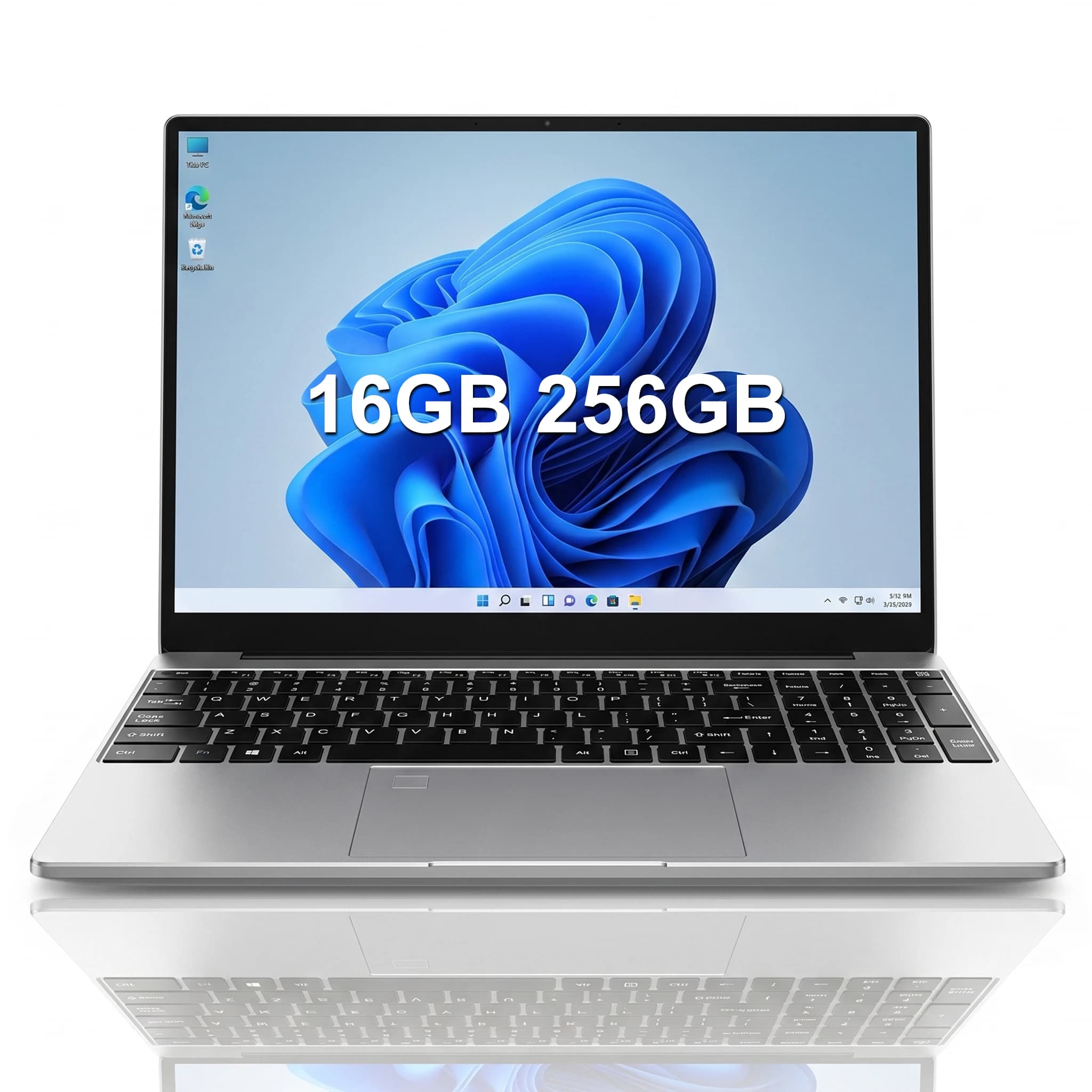 LENO Laptop 15.6" Intel Core i9 9900 Windows 11 32GB 2TB Fingerprint Unlock 1080P HD Gaming Computer PC Gamer Office Ultra Slim Notebook