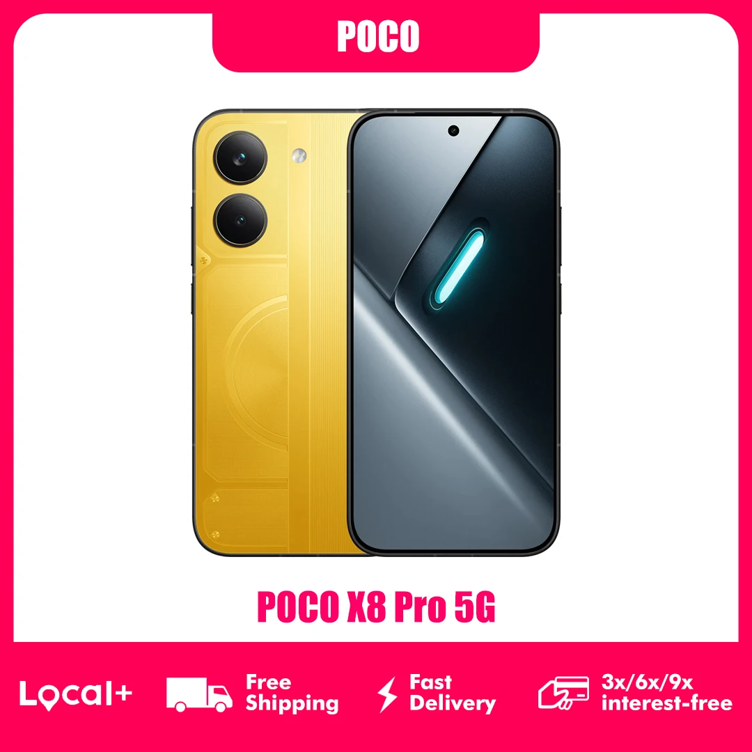 POCO X8 Pro - Smartphone 6.59 "Dimensity 8500-Ultra, 6500 mAh battery, 50MP Sony IMX882 Sensor with OIS