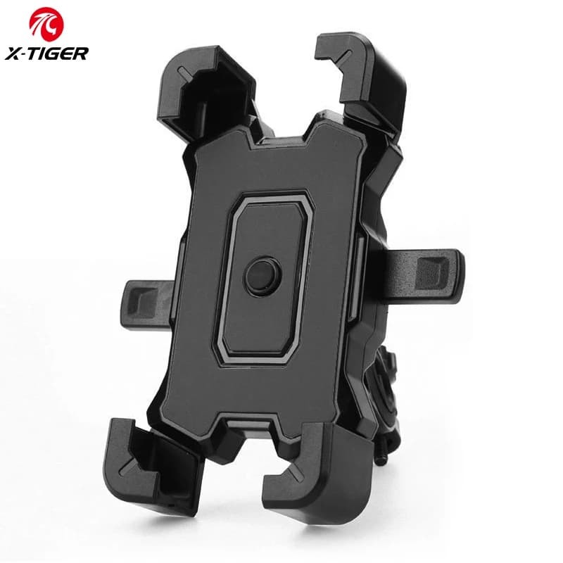 X-TIGER Universal Bike Phone Mount 360° Rotatable Bicycle Motorcycle Phone Mount Shockproof Bracket Mount for 4.7–6.8Inch Phones