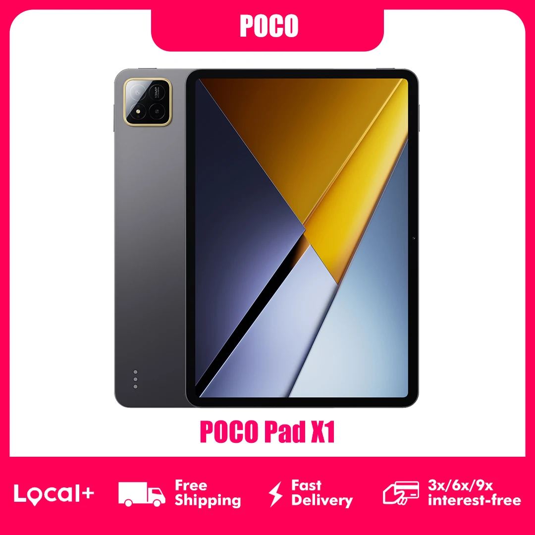 POCO Pad X1 8GB 512GB Wifi 11.2 "144Hz 3.2K Display Snapdragon 7 + Gen 3 45W 8850mAh