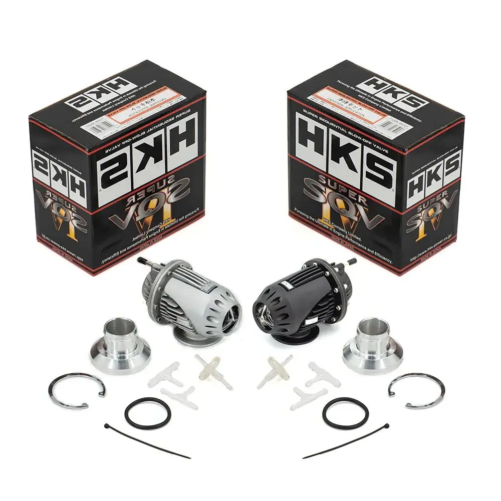 HKS Universal Blow Off Valve BOV Turbo Performance Parts Original Box SQV 4 Sequential Blow Dump Blow Off Adaptor