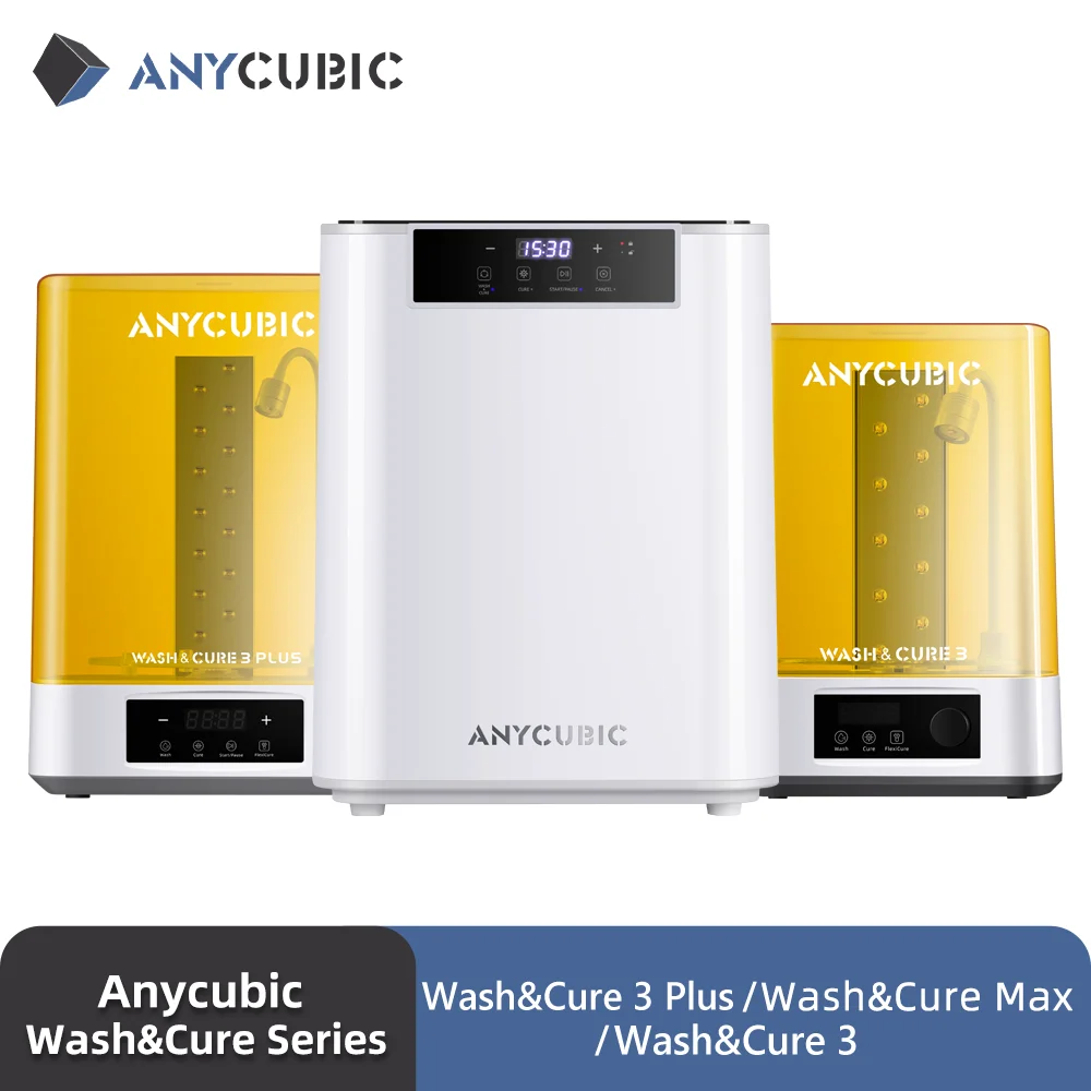 ANYCUBIC Wash&Cure 3/Wash&Cure 3 Plus For 3D Printer Washing Model and Curing Model 2-in-1 For Photon Mono 2/Photon Mono M7 Pro