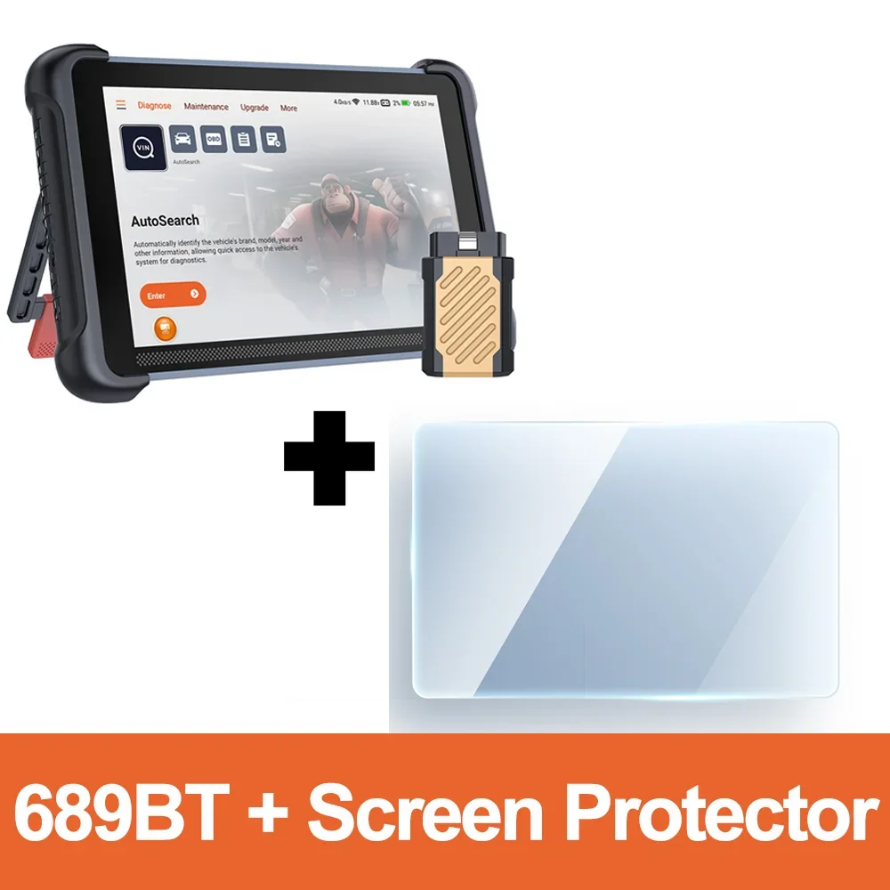 THINKSCAN 689BT Professional Auto OBD2 Scanner Full System ECU Coding Bidirectional Test Key Matching Car Diagnostic Tools