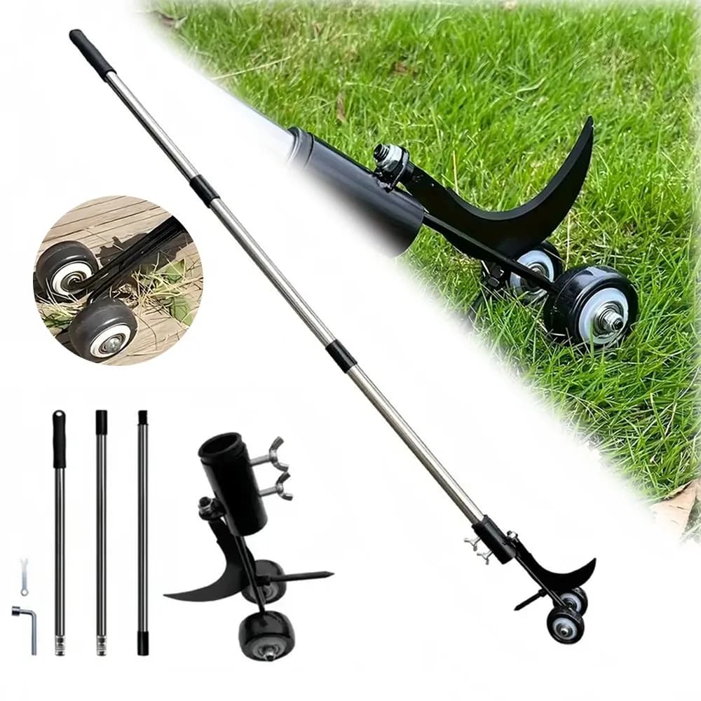 Weeding Tools for Garden, Long Handle Weeding Tool, Heavy Duty Weed Control Weeders Picker Accessories for Yard Lawn Patio Garden