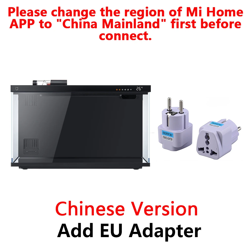 NEW MIJIA Smart Fish Tank MYG100 Work With Mijia APP Mobile Controlled Remote Feeding Smart Lighting System Light Aquarium CN