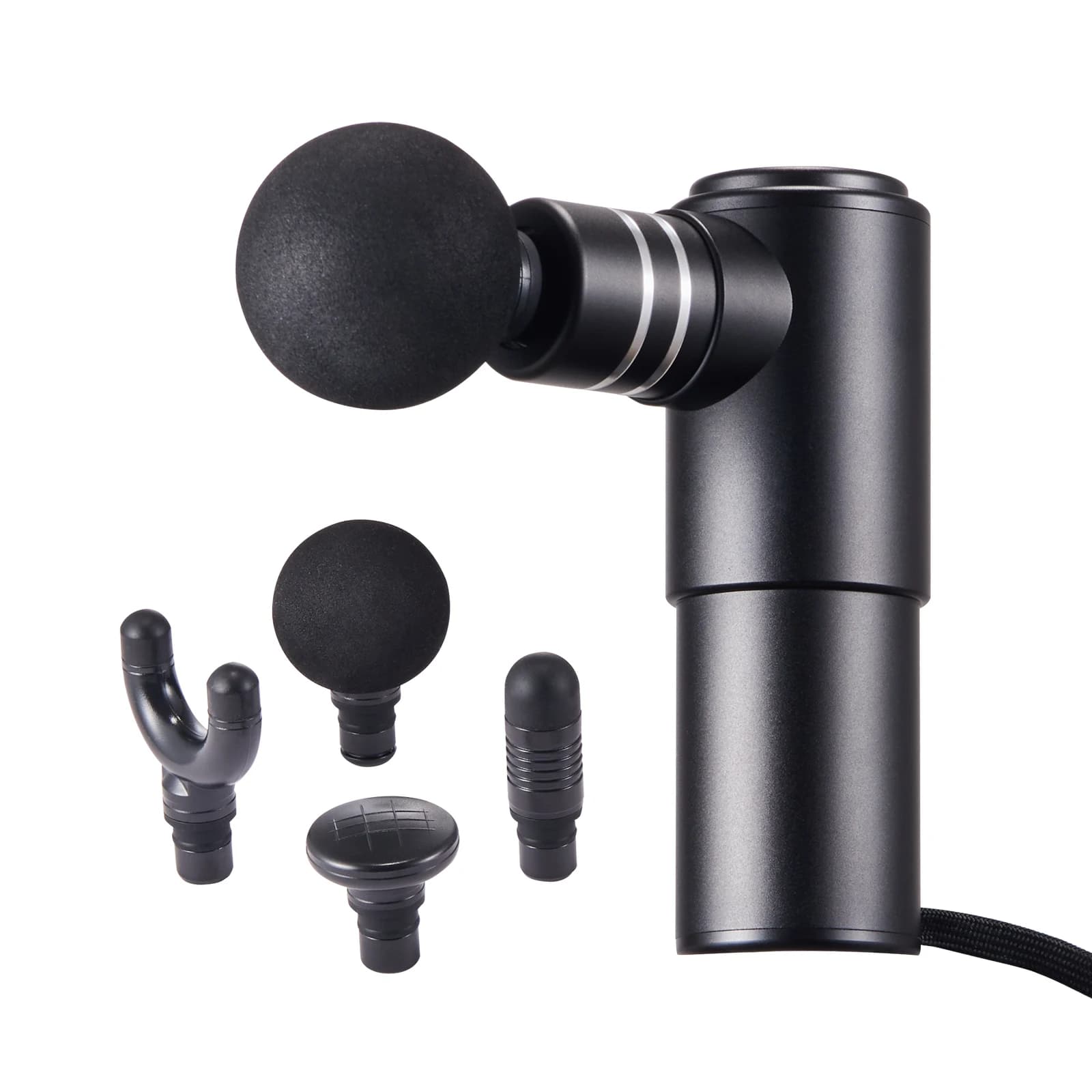 SucceBuy Portable Fascia Gun Vibration Handheld Massage Gun For Body Neck Back Deep Muscle Relaxation Fitness Slimming One Head