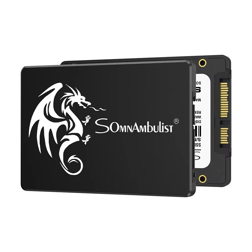 SSD 128GB 256GB 512GB Internal Sata3 Solid State Drive 2.5  SomnAmbulist SSD for PC Laptop