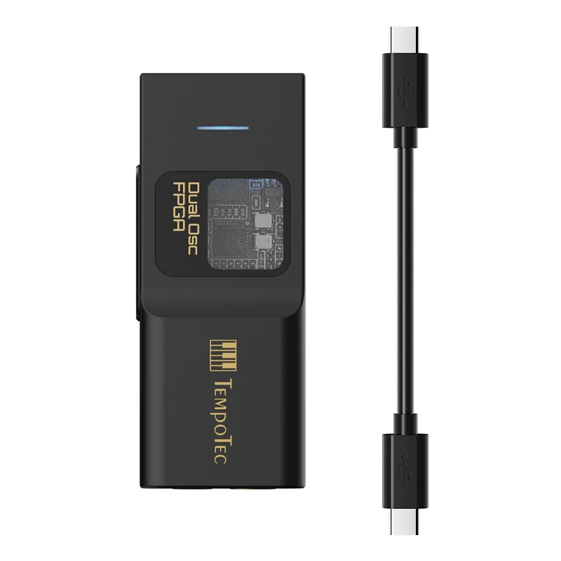 TempoTec Sonata BHD Pro USB C DAC,Headphone Amplifier 4.4mm& 3.5mm,PCM384kHz,DSD512,MQA8X,TIDAL for iPhone&Android&MacOS&WIN