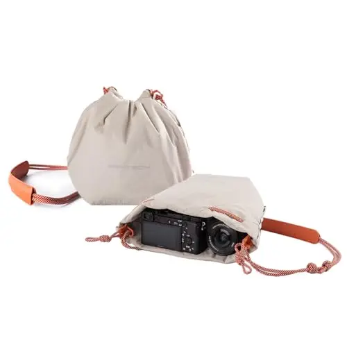PGYTECH OneGo Drawstring Bag Mirrorless Camera Bag SLR Storage Lens Shoulder Bag Camera Case For Fujifilm Canon Sony Nikon