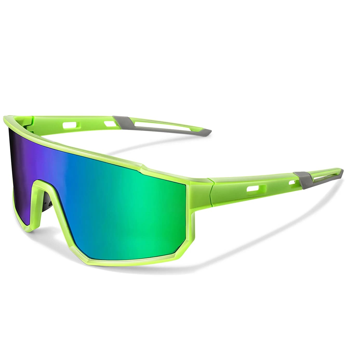 Trendy Fishing Sunglasses for Men and Women Casual Windproof Eyewear with UV Protection for Outdoor Sports, Running Cycling