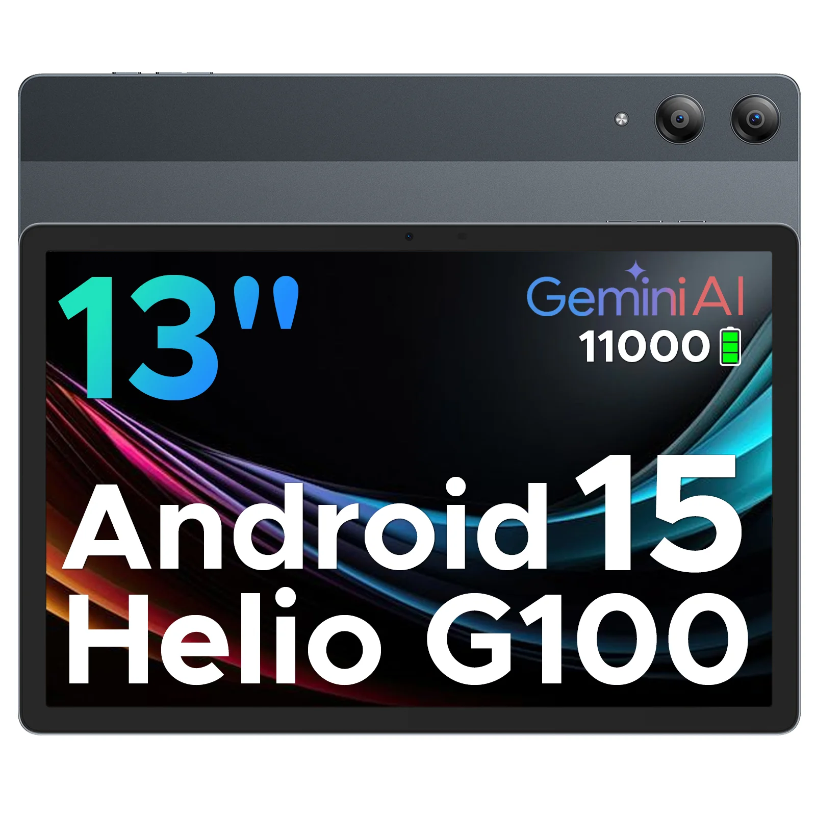 Tablet PC 2 in 1 DOOGEE Tab E3 Pro 13 "Android 15 Gemini AI 32 Go RAM (8 + 24) 256 Go battery mAh Helio G100