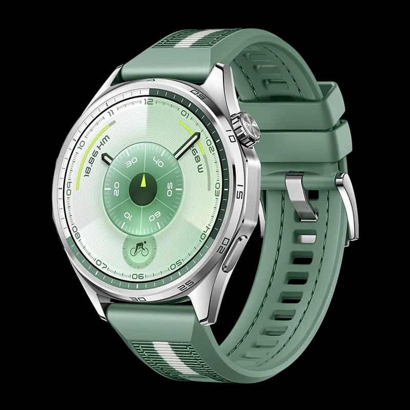 HUAWEI Watch GT 6 Smartwatch 46mm,GPS, AMOLED Display, Up to 21 Days Battery, Cycling, 100+ Sports Modes, Compatible with Androi