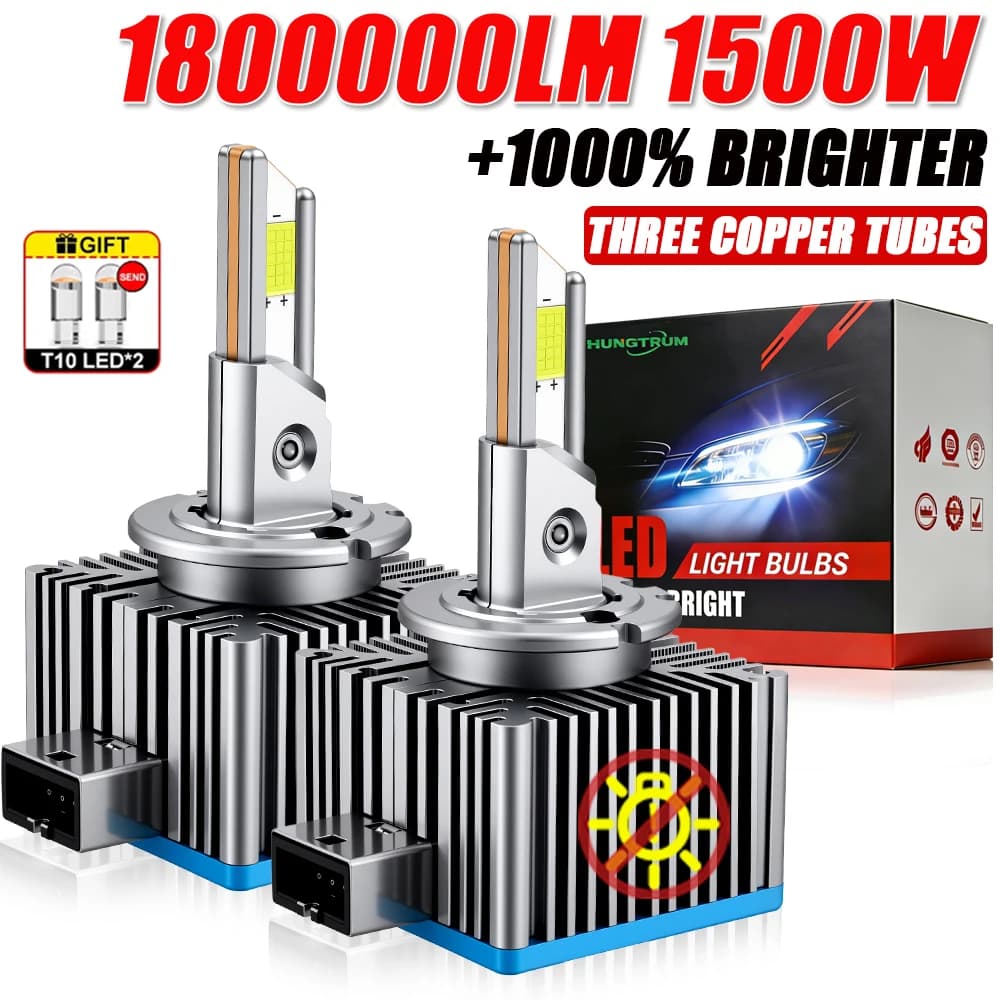 D1S D3S D2S LED Canbus Headlight Bulb Xenon D4S D1R D3R D2R D4R D8S Ultra Powerful Spotlight Led Lights for Car Automobile Lamp