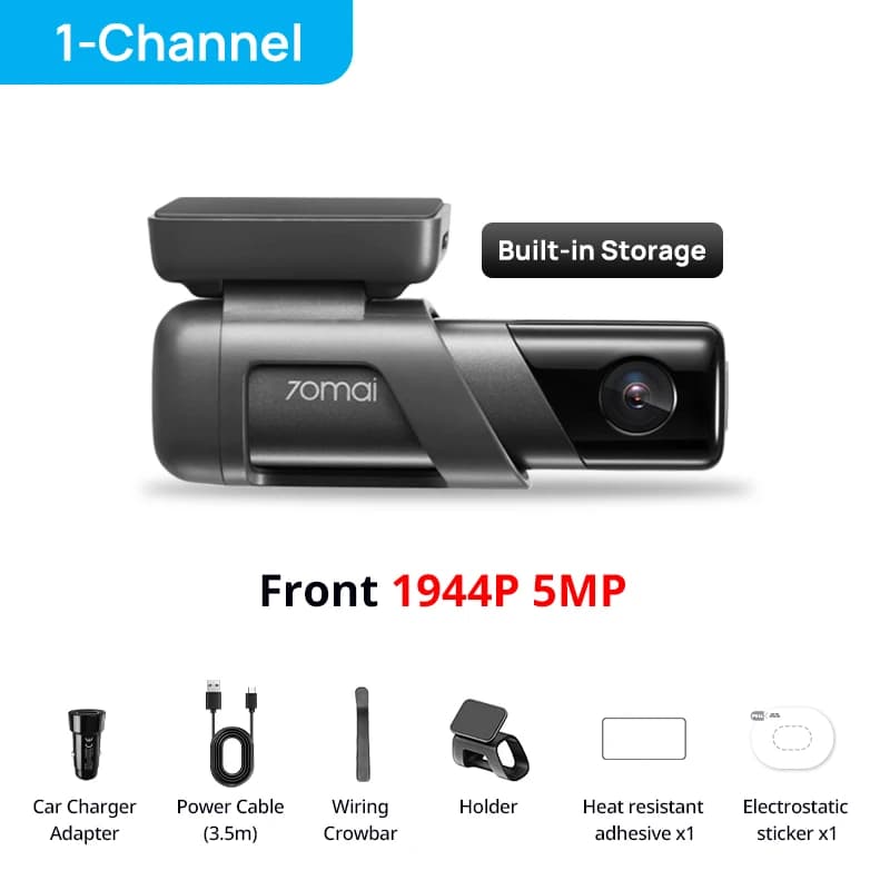 70mai Dash Cam M500 1944P 170FOV 70mai M500 Car DVR Dash Camera Recorder GPS ADAS 24H Parking Monitor EMMC Built-in Storage