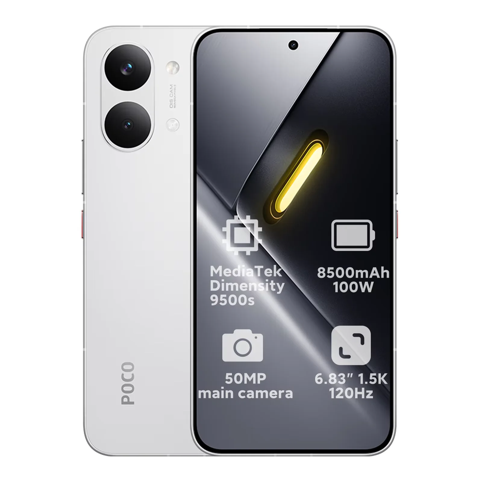 Global Version POCO X8 Pro Max Dimensity 9500s Smartphone 8500mAh (typ) 100W HyperCharge 6.83" 1.5K 120Hz IP68 POCO Cellphone