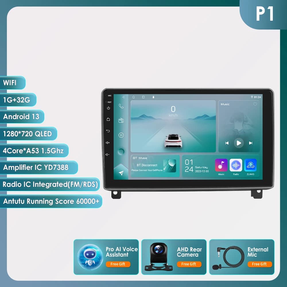 2din CarPlay Android Car Radio For Peugeot 407 cc SW 407CC 2004-2011 Car Stereo MultimediaGPS autoradio Intelligent Headuint