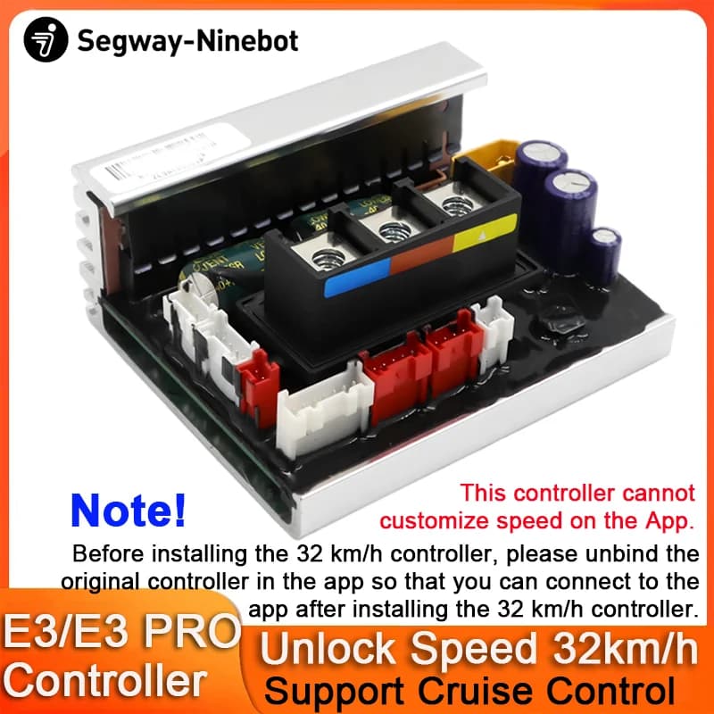 32km/h Controller for Ninebot By Segway E3,E3E,E3D,E3 PRO,E3 PROE,E3 PROD Scooter 32km/h Customized Unlock Speed Controller
