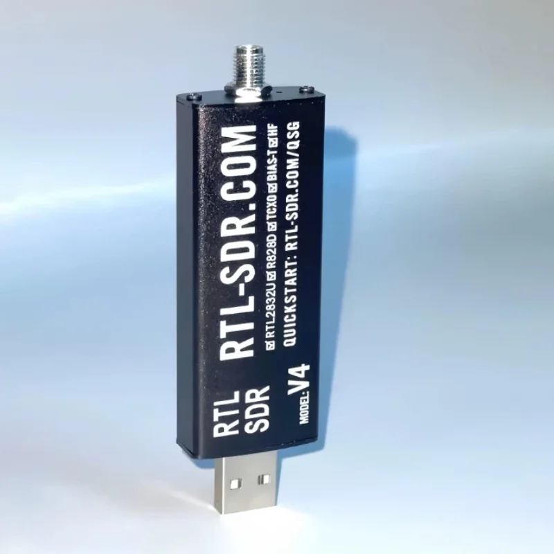 RTL SDR V4 R828D RTL2832U 1PPM TCXO SMA RTLSDR Software Defined Radio With Multipurpose Antenna