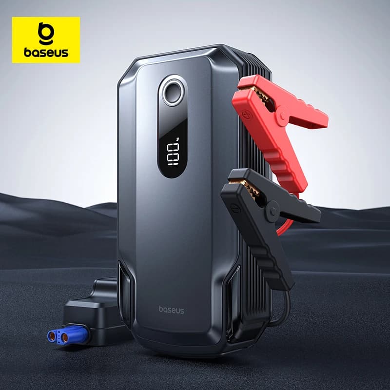 Baseus 2000A Car Jump Starter Power Bank 20000mAh 12V Car  Battery Emergency Starting Booster Device for Auto Petrol Diesel