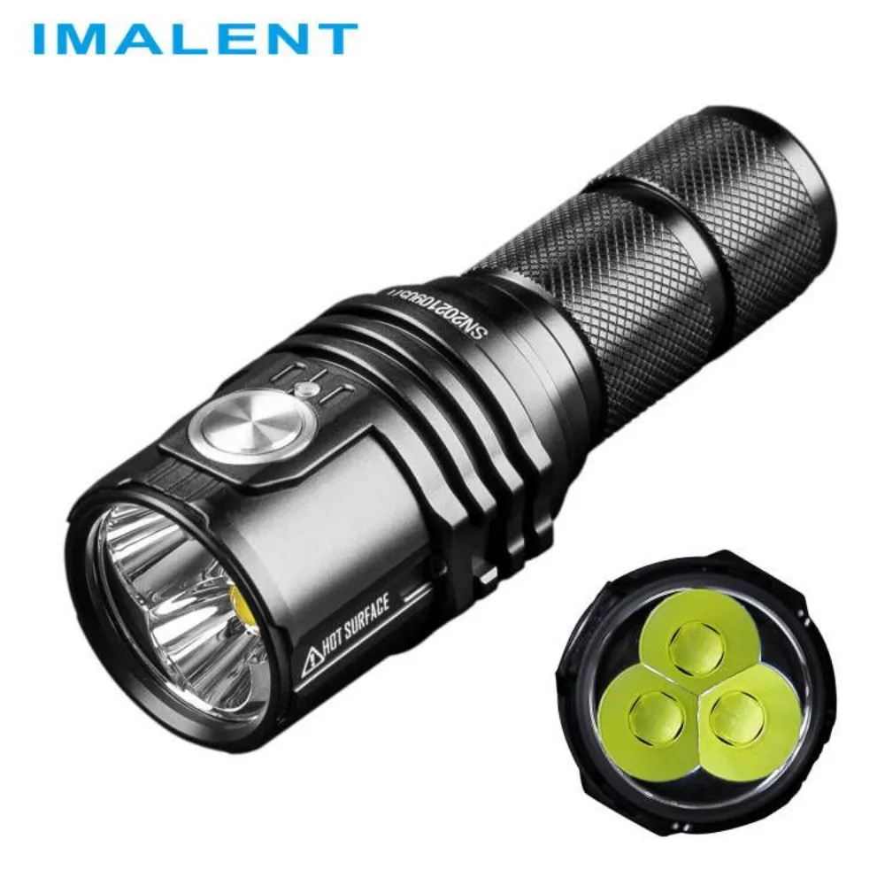 IMALENT MS03 EDC Flashlight 13000 Lumens Rechargeable Handheld Torch for Adventure Mountain Climbing Outdoor Exploration