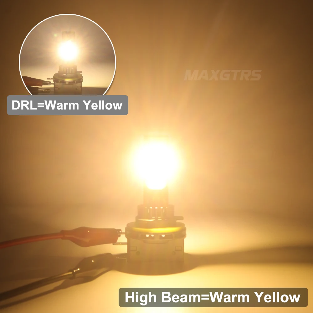2x H15 LED Canbus Day Running Lights Car Headlight 30000Lm DRLs For Mazda/BMW/Mercedes GLK/A180/Audi Q7 A6 A3/Golf 6 7