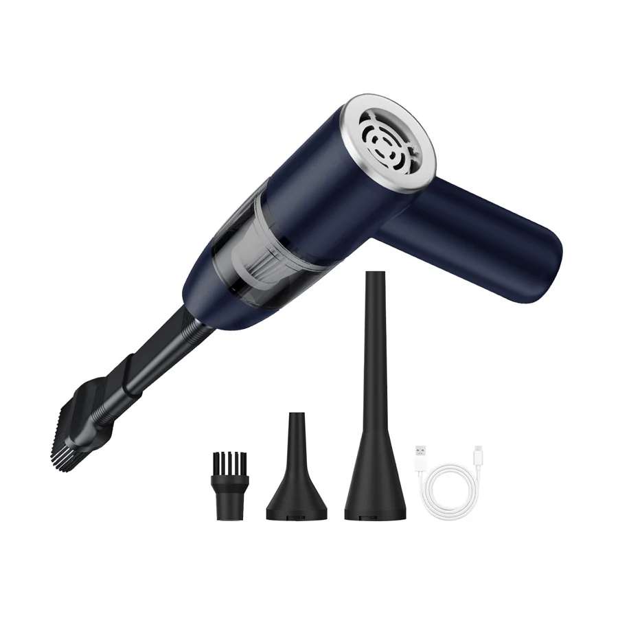 Car Vacuum Cleaner Air Blower Cordless Powerful Wireless Car Cleaner Portable Vacuum Cleaner Cleaning Machine For Car Home 2 In1