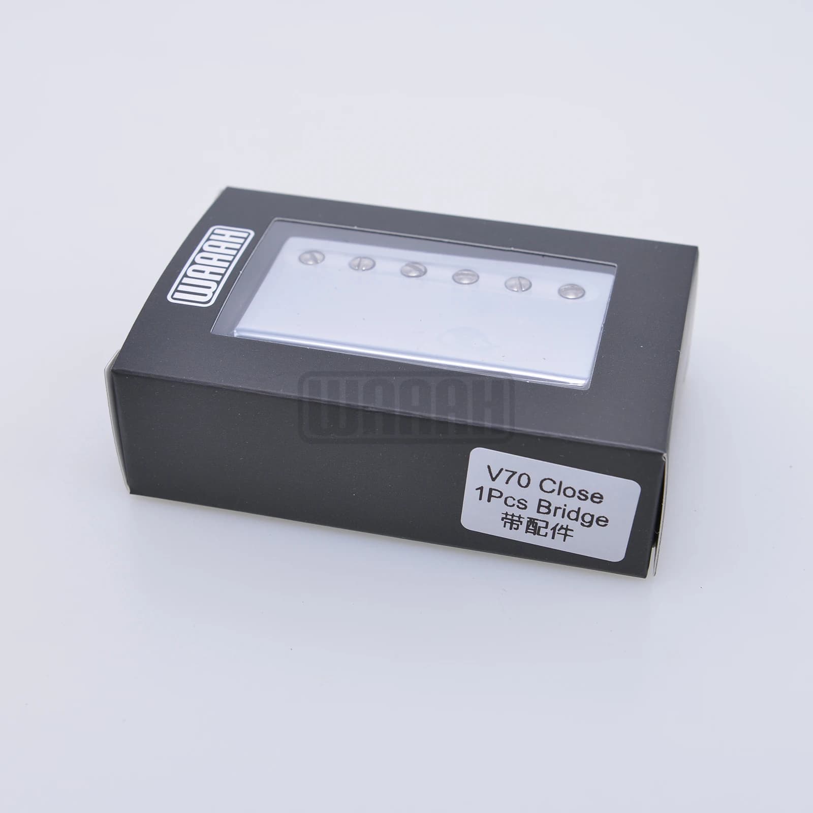 Vintage waaah V70 SSS Handwound Alnico 5 Single Coil Guitar Pickups Grey Bottom Plate HSS Double Coil Pickup Guitar Parts