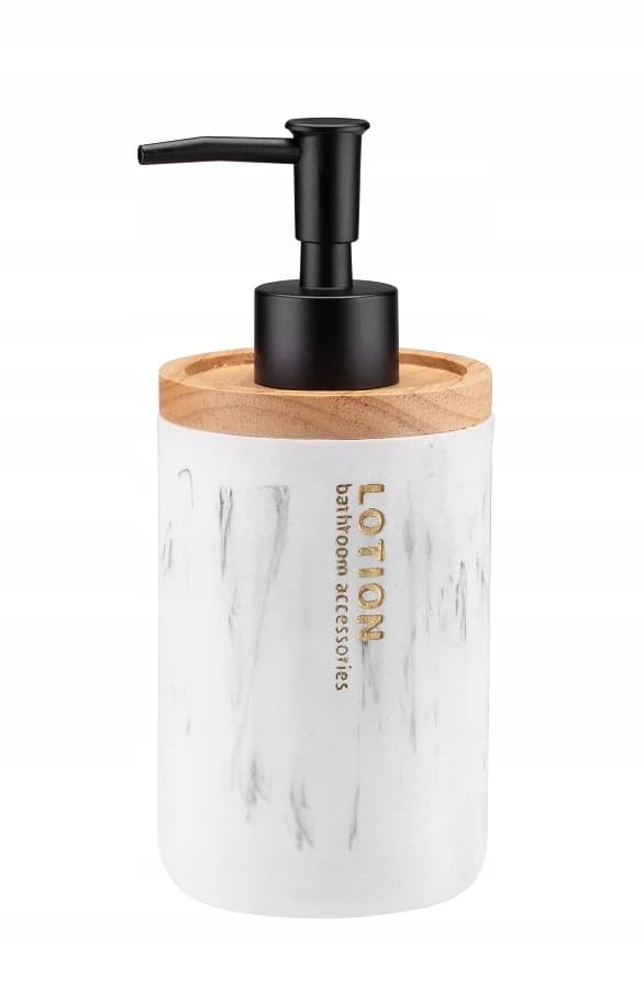 KADAX Liquid Soap Dispenser White Marble