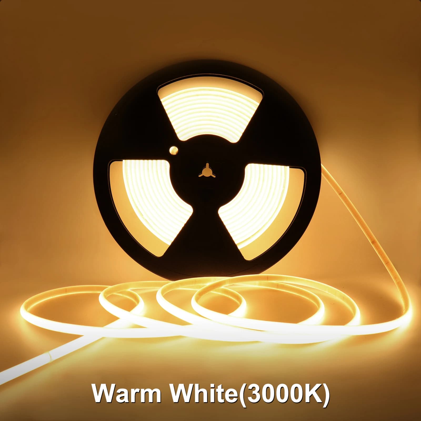 10M 220V Waterproof Outdoor COB LED Strip Light Super Bright Flexible Ribbon LED Tape For Kitchen Garden Lighting Decor