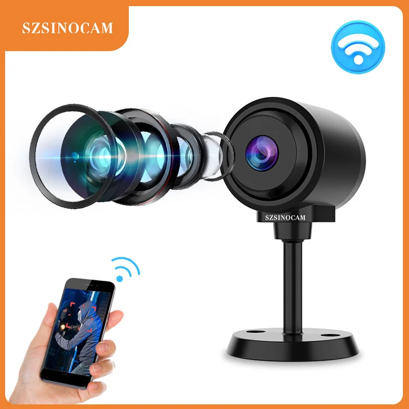 SZSINOCAM WiFi Mini Camera Wireless Video Recorder Security Protection Camera Smart Home Monitoring Camera For Infants And Pets