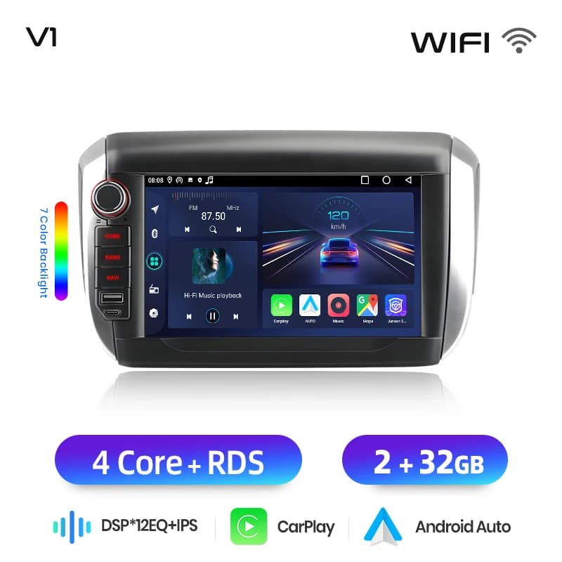 Junsun 8" Wireless CarPlay Android Auto Car Radio for Peugeot 2008 208 2012 2013-2018 Multimedia Wireless Apple CarPlay Smart Intelligent Systems IPS Touch Screen Stereo Video Player 2 Din Autoradio Head Unit Navigation BT GPS 4G WIFI FM AM DSP RDS SWC