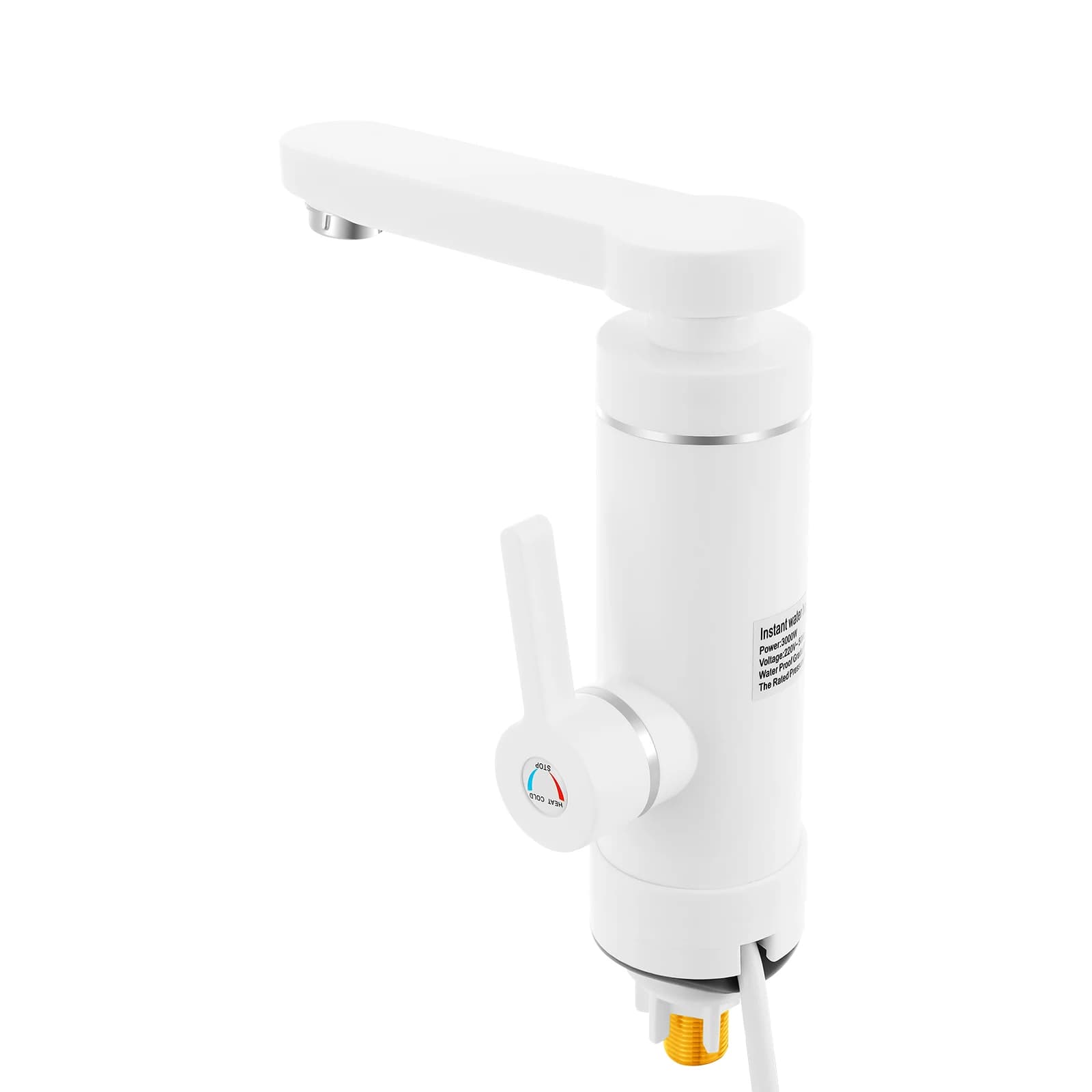 3000W Electric Faucet Instant Heating Continuous Heater Faucet with Digital LED Faucet