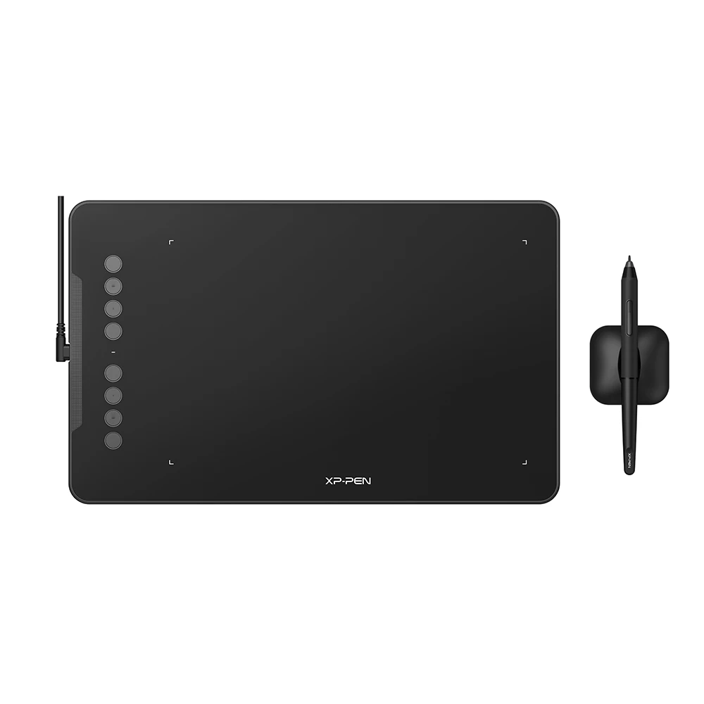 XPPen Deco 01 V3 Digital Graphics Tablet 10x6 inch 16384 Level Battery-free Pen Support Windows Mac for Drawing Animation