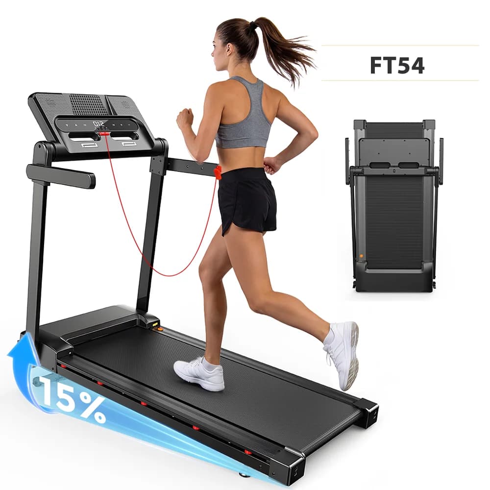 Formill X2NC/FT54/FT61/FT62 Automatic Incline Treadmill for Home Fitness – EU Warehouse | 3 Styles | Foldable, Incline & Handrail | Low Noise & Shock Absorption with Fitshow APP