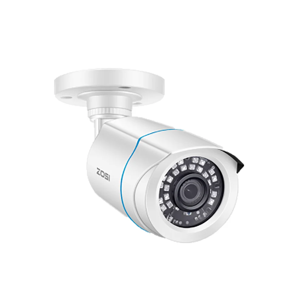 ZOSI HD 1080P 2MP H.265 4-in-1 CCTV Video Home Security IR Night Vision Weatherproof Bullet Camera for Surveillance System